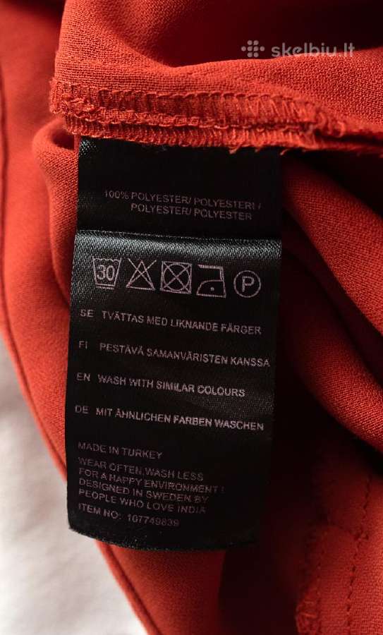 Indiska plačios trumpintos kelnės Xs - nuotraukos Nr. 6