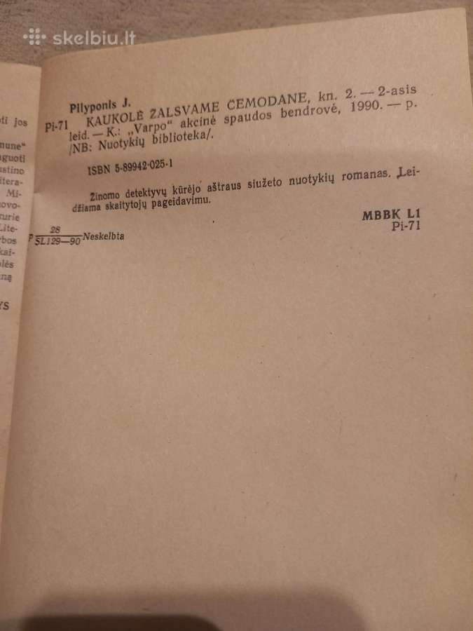 "Nuotykių bibliotekos" knygos - nuotraukos Nr. 17