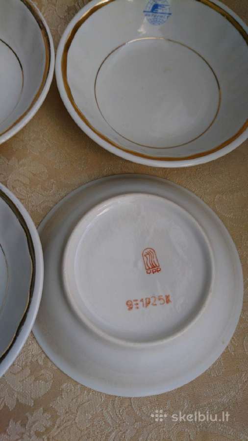 Tarybinių restoranų indai su logo - nuotraukos Nr. 6