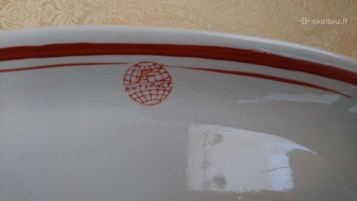Tarybinių restoranų indai su logo - nuotraukos Nr. 9