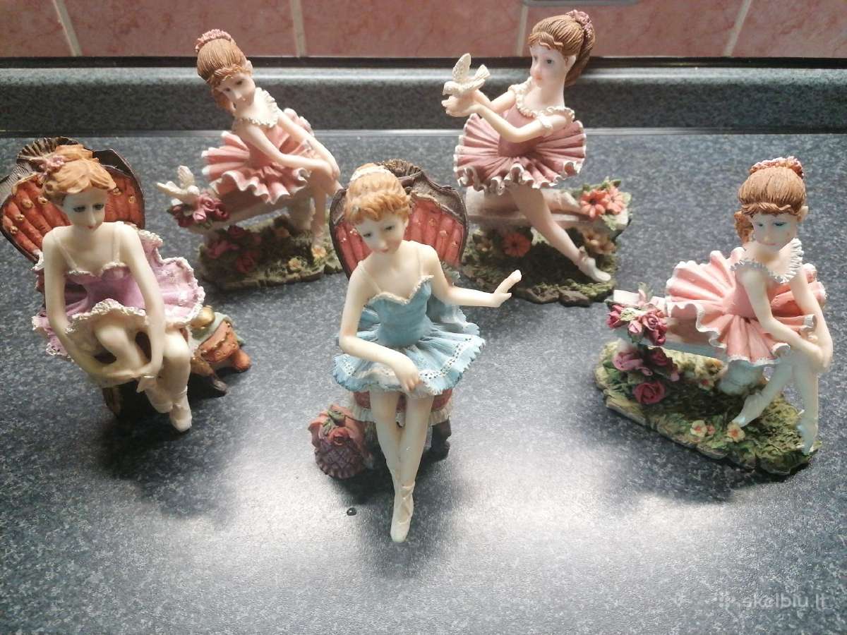Skulptūrėlės balerinos