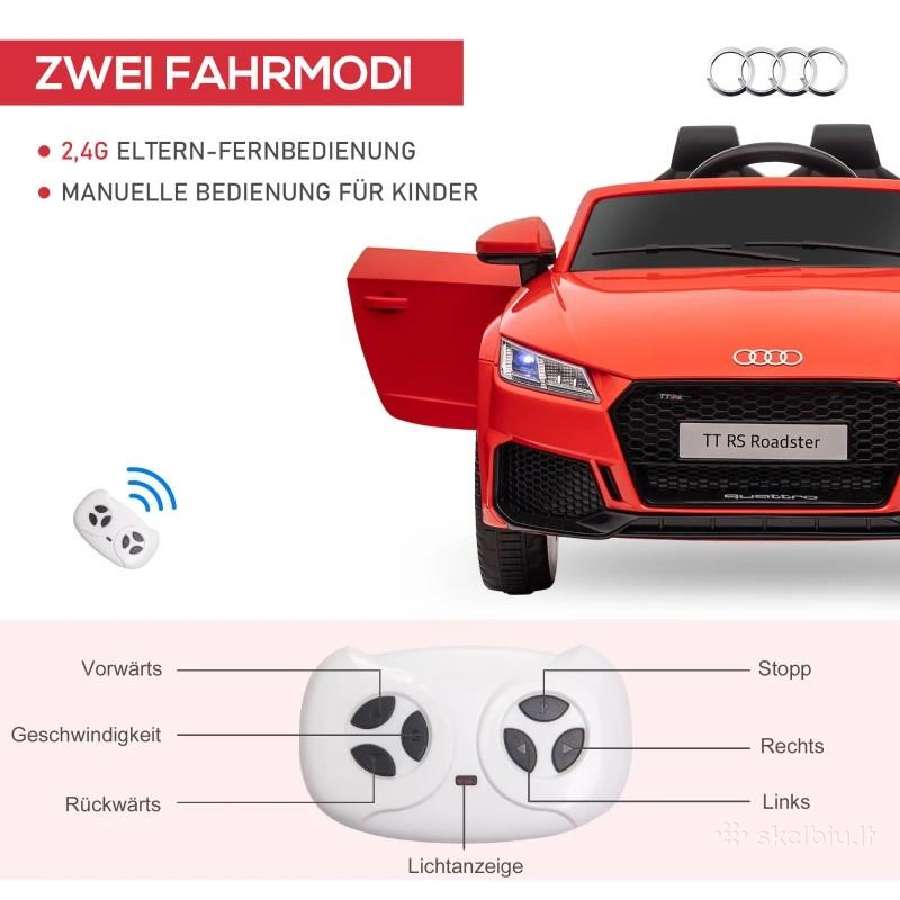 Elektrinis akumuliatorinis automobilis vaikams - nuotraukos Nr. 8