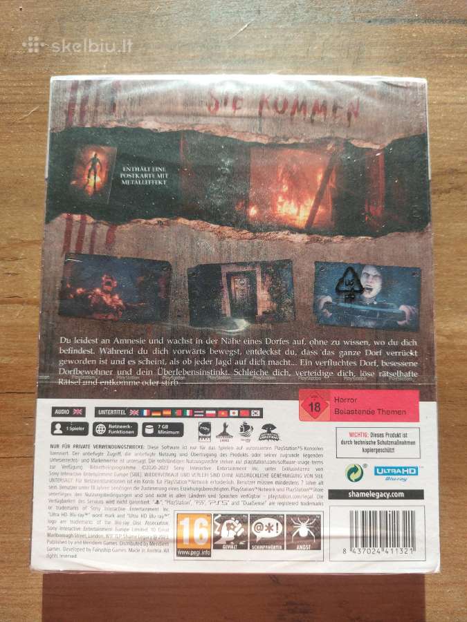 Shame Legacy Ps 5 Žaidimas - nuotraukos Nr. 2