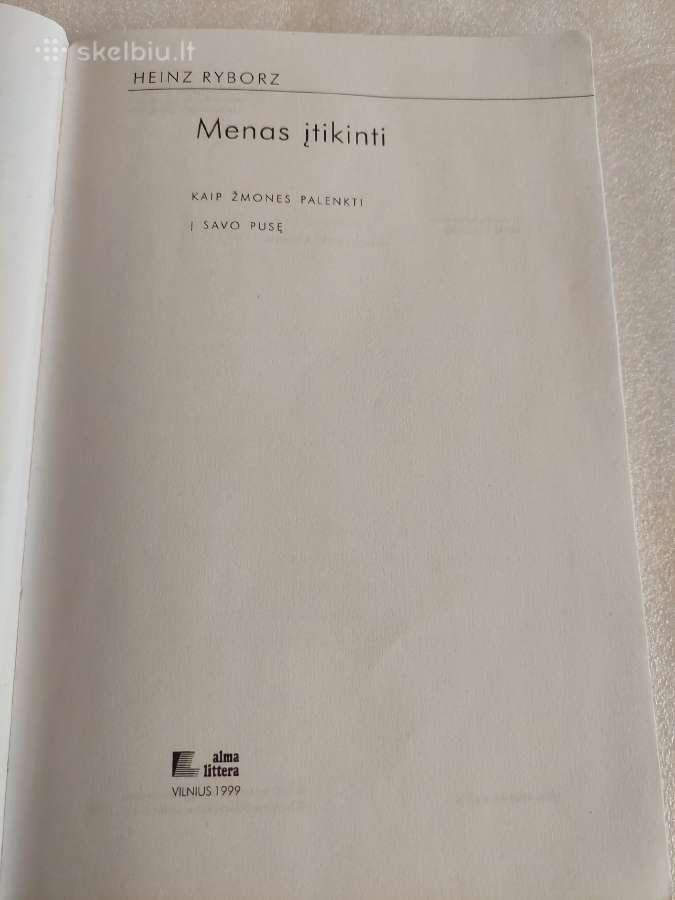 Menas įtikinti - nuotraukos Nr. 2