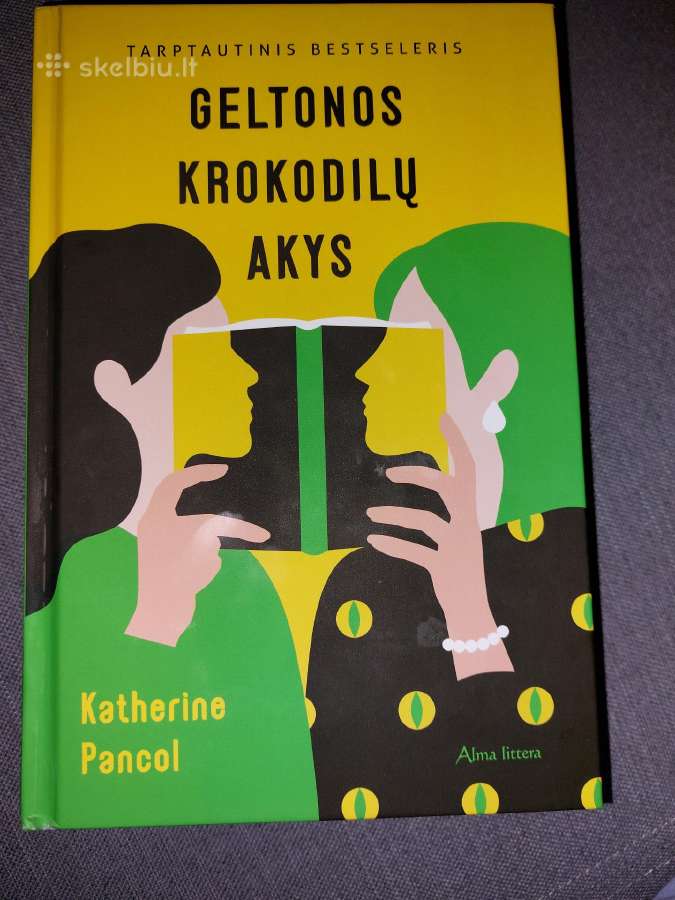 Skaityta knyga Geltonos krokodilų akys