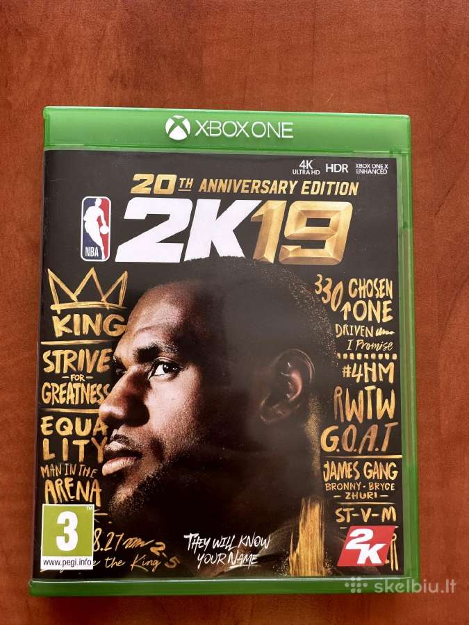 Xboxone Žaidimas Nba2k19