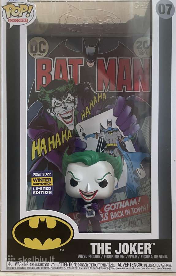 Funko Pop Joker (Back In Town) Batman No. 25
