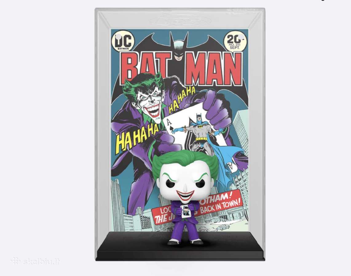 Funko Pop Joker (Back In Town) Batman No. 25 - nuotraukos Nr. 3