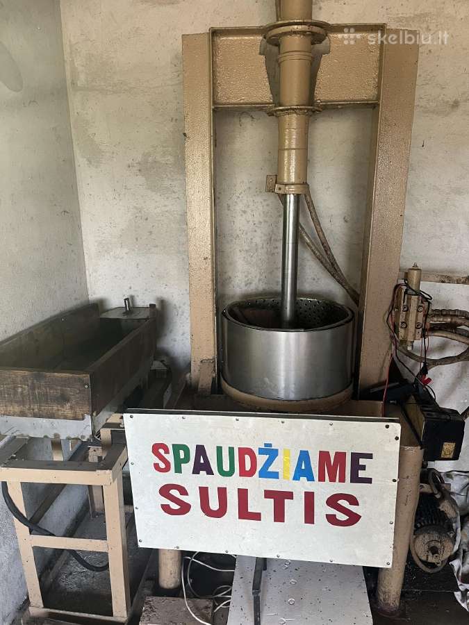 Old fashion sulčių spaudimo įranga - nuotraukos Nr. 2