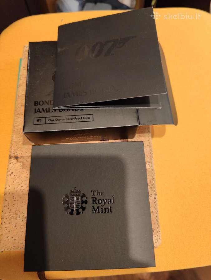 James Bond 2020 m. 2 svarų sterlingų moneta - nuotraukos Nr. 4