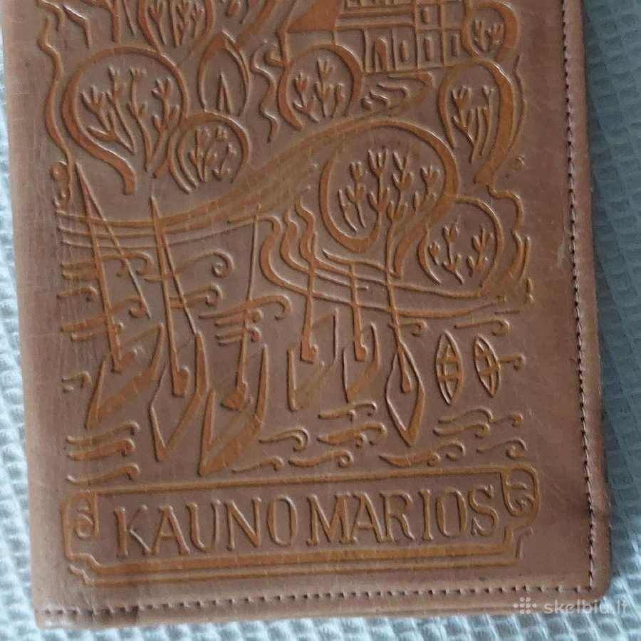 Lietuviška vyriška piniginė "Kauno Marios". - nuotraukos Nr. 3