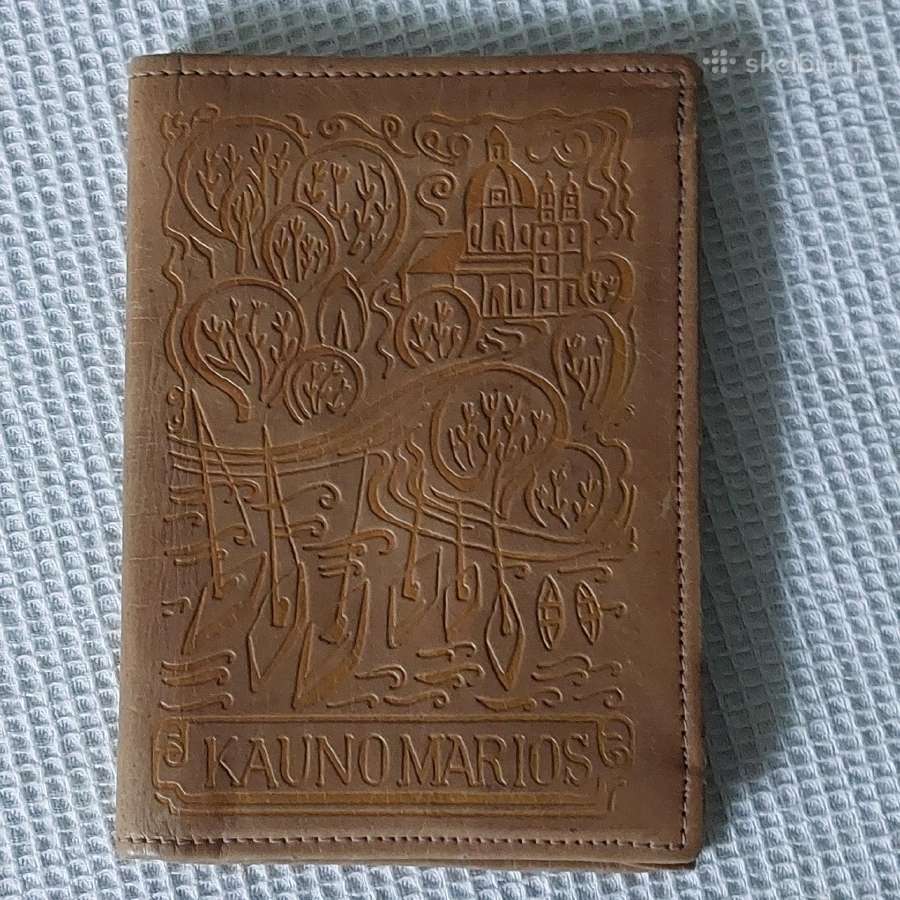 Lietuviška vyriška piniginė "Kauno Marios". - nuotraukos Nr. 5
