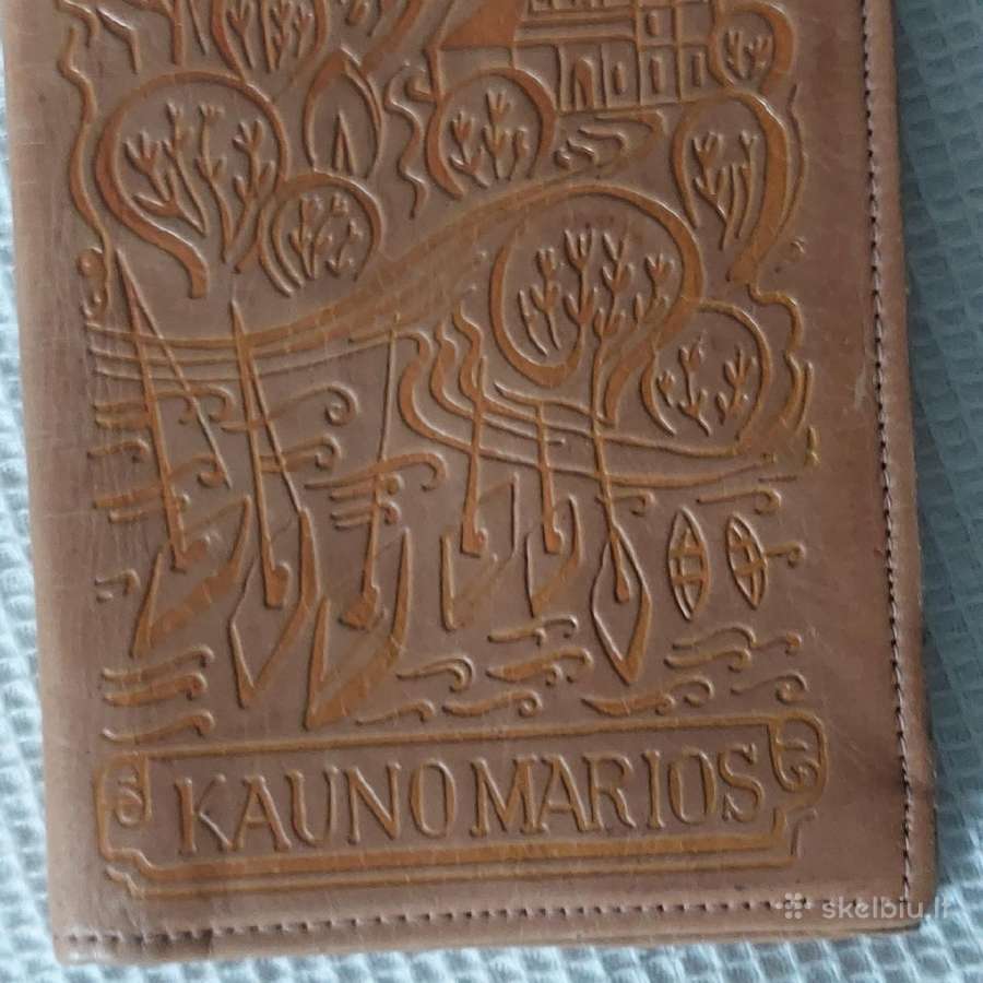 Lietuviška vyriška piniginė "Kauno Marios". - nuotraukos Nr. 19
