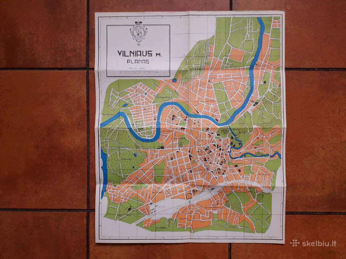 Viduramžių Vilniaus miesto planas