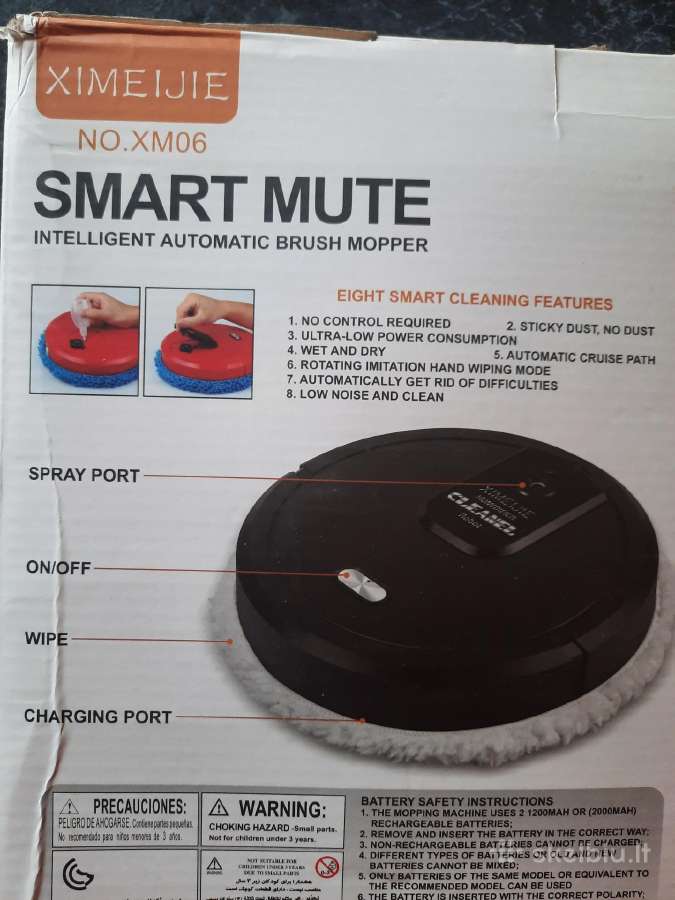 Parduodu naują dulkių siurblį - robotą Smart Mute. - nuotraukos Nr. 2