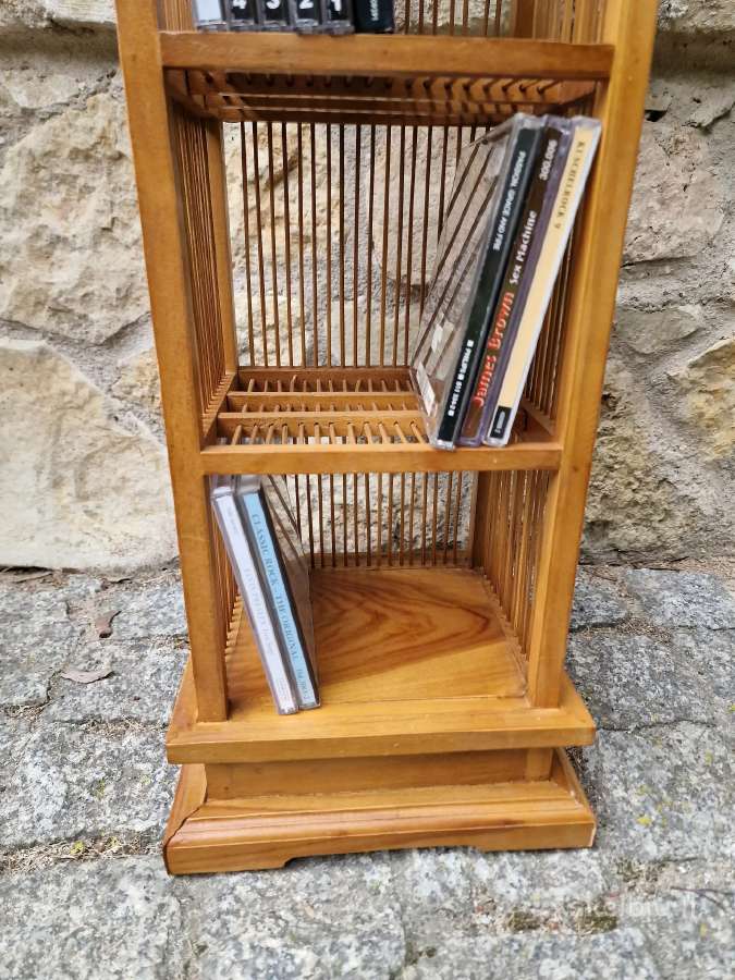 Vintažinė mid century tikmedžio lentynėlė - nuotraukos Nr. 6