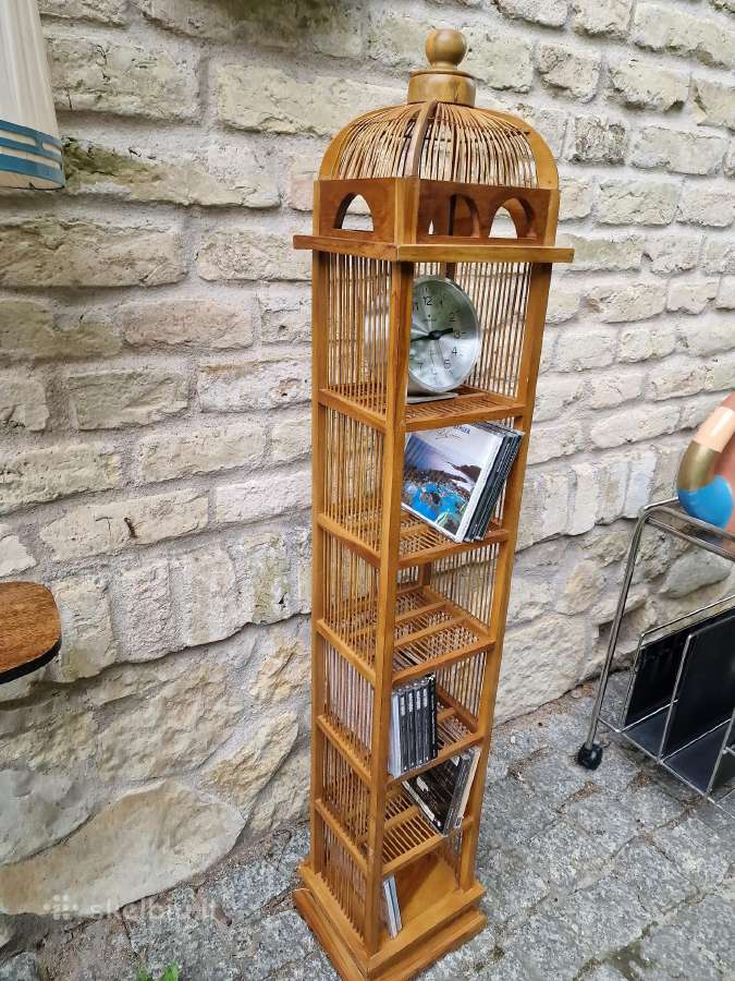 Vintažinė mid century tikmedžio lentynėlė - nuotraukos Nr. 14