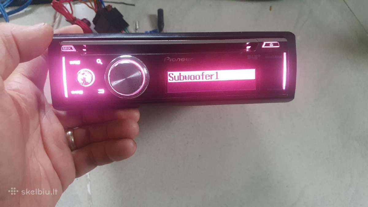 Automagnetola Pioneer deh-x8700btdab - nuotraukos Nr. 4