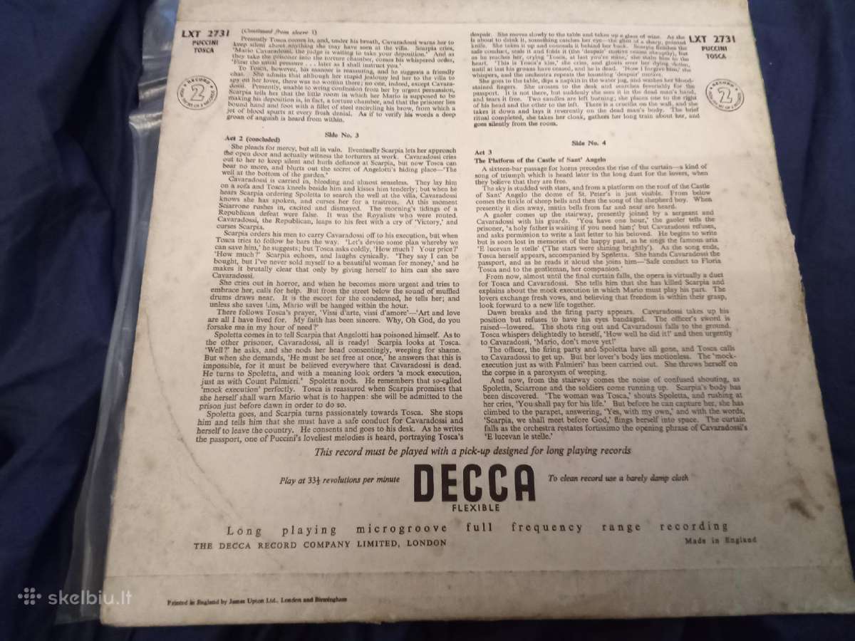 Puccini Tosca - nuotraukos Nr. 2