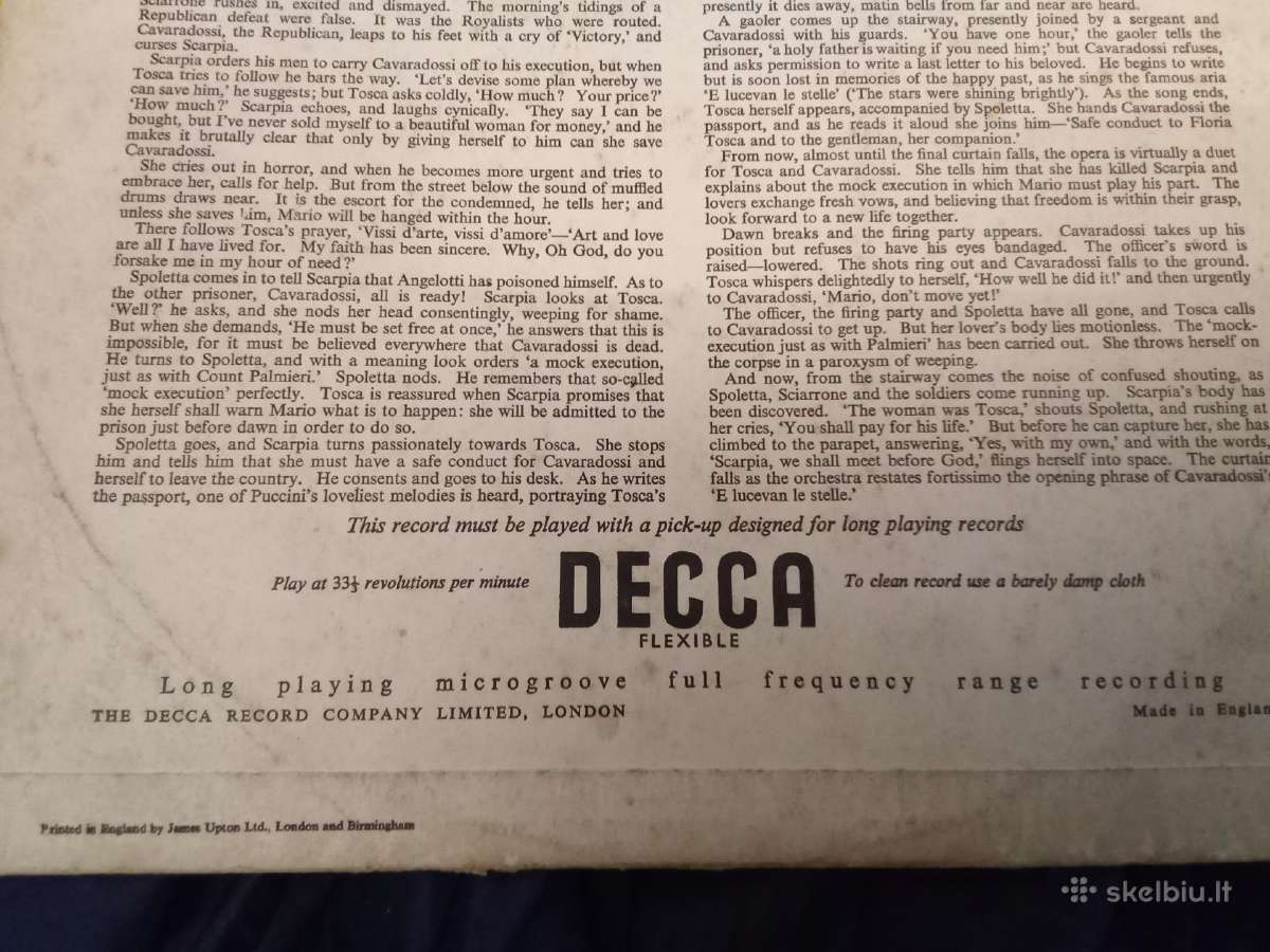 Puccini Tosca - nuotraukos Nr. 3