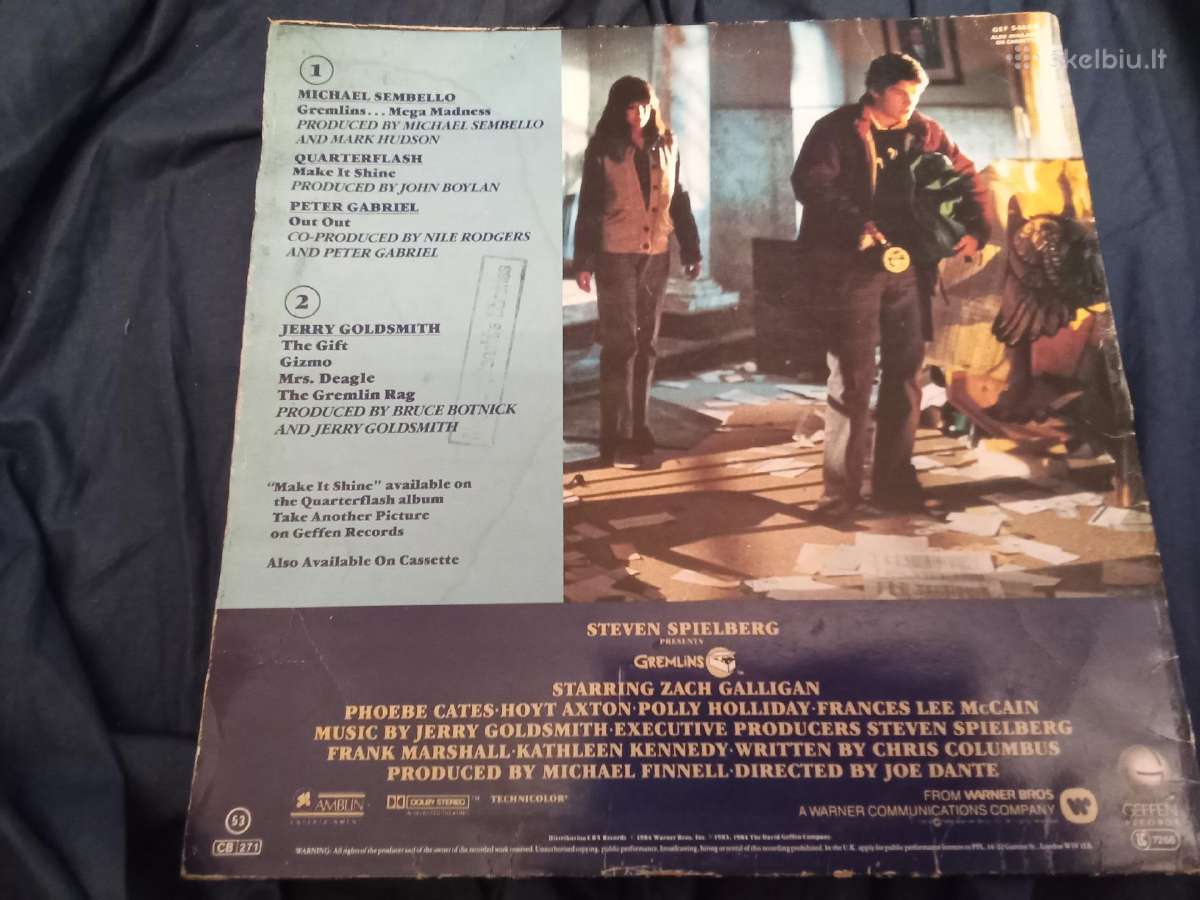 Gremlins - music from the original motion picture - nuotraukos Nr. 2