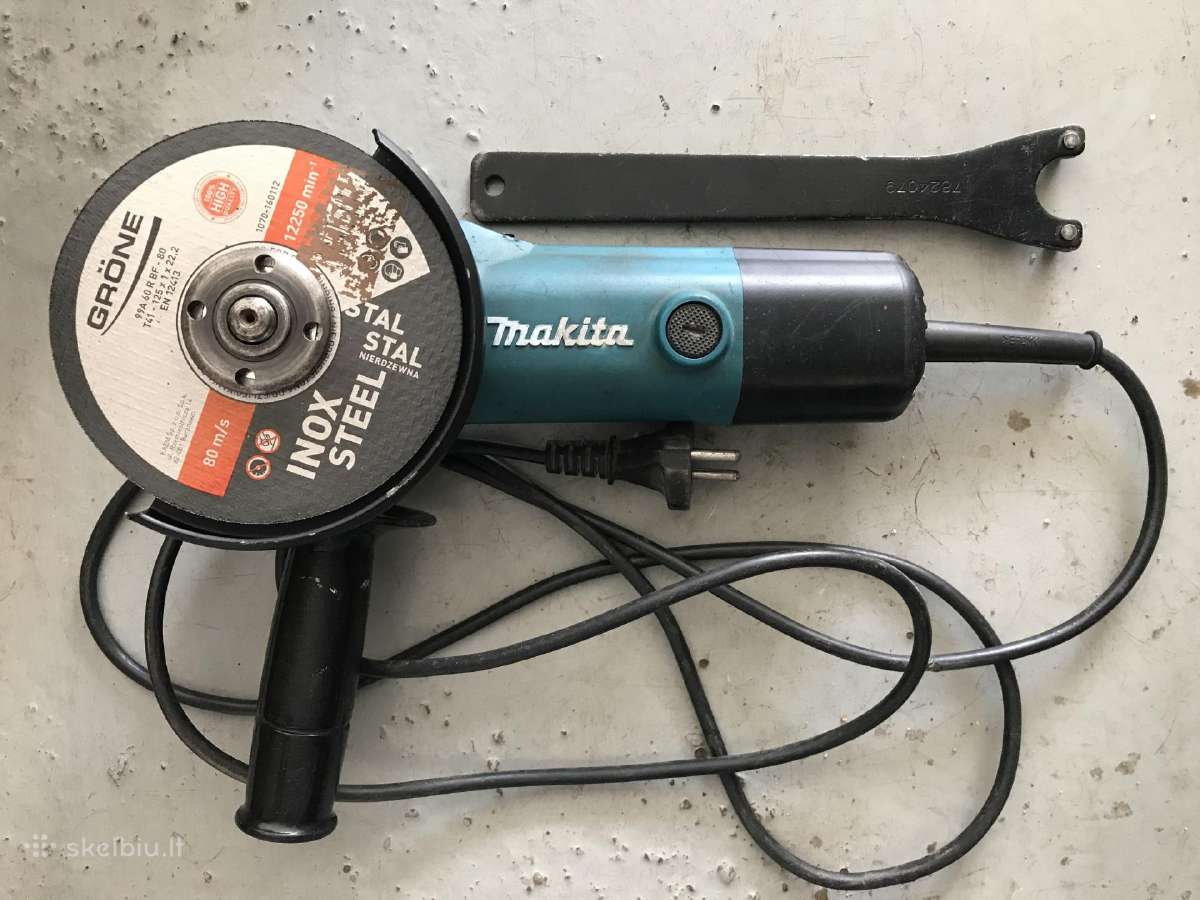 Makita kampinis slifuoklis