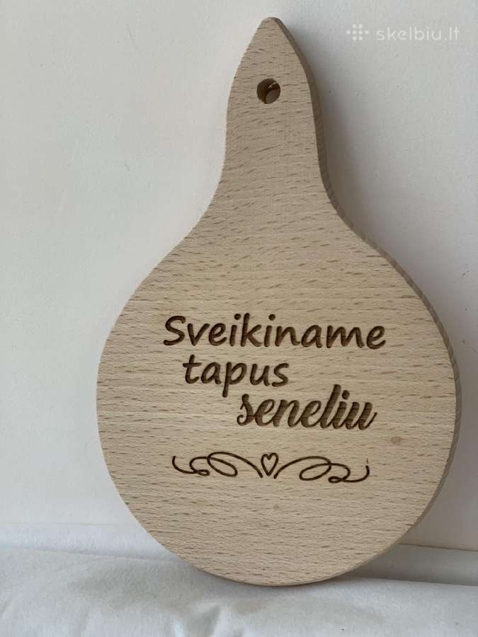 Graviruota, medinė lentelė