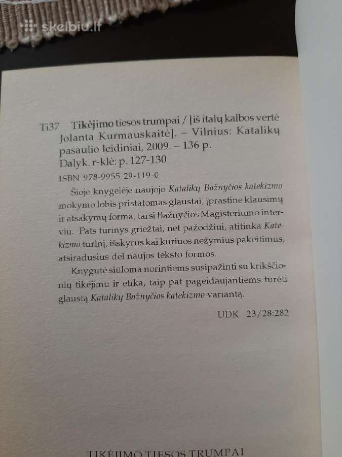 Tikėjimo tiesos trumpai - nuotraukos Nr. 2