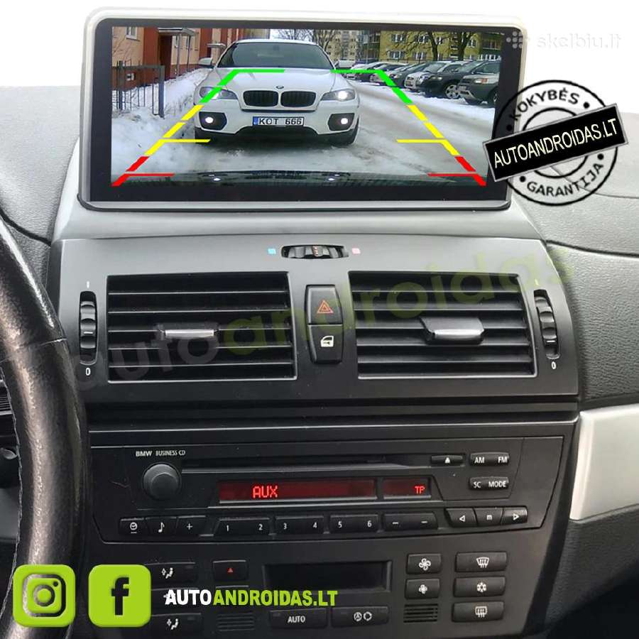 Bmw X3 E83 2004-10 Android multimedia GPS/WiFi/bt
