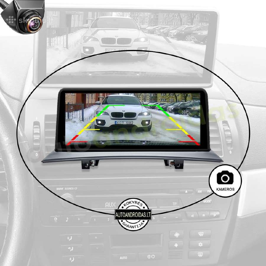 Bmw X3 E83 2004-10 Android multimedia GPS/WiFi/bt - nuotraukos Nr. 7