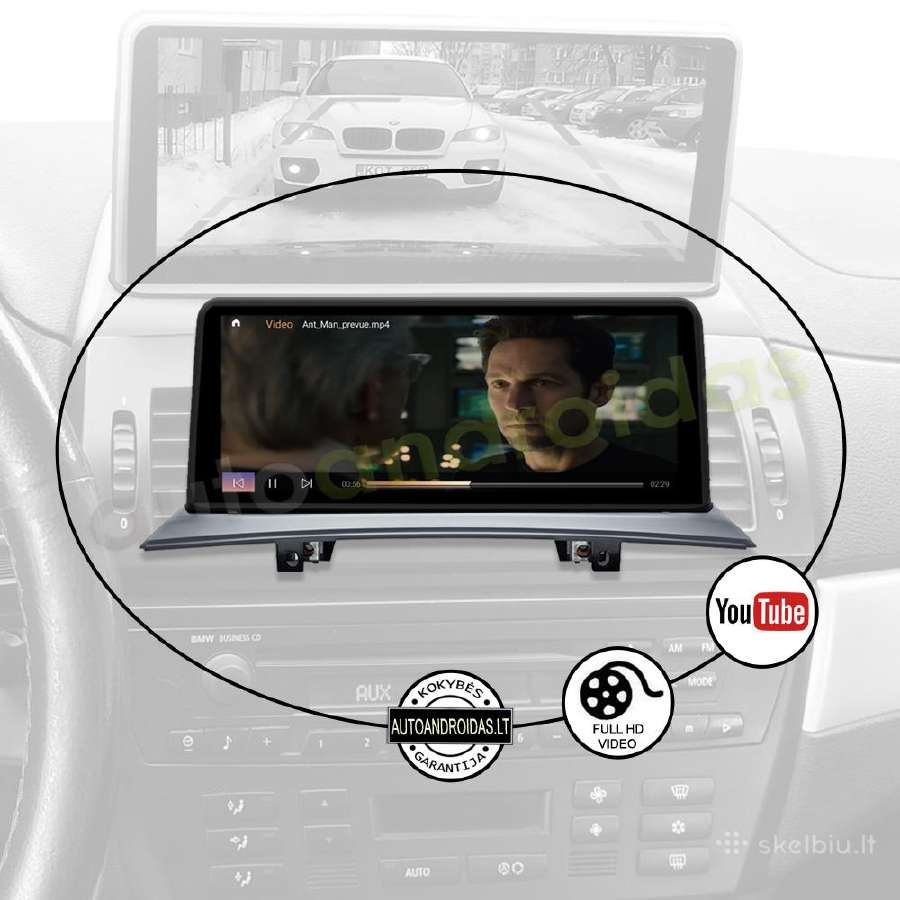 Bmw X3 E83 2004-10 Android multimedia GPS/WiFi/bt - nuotraukos Nr. 9
