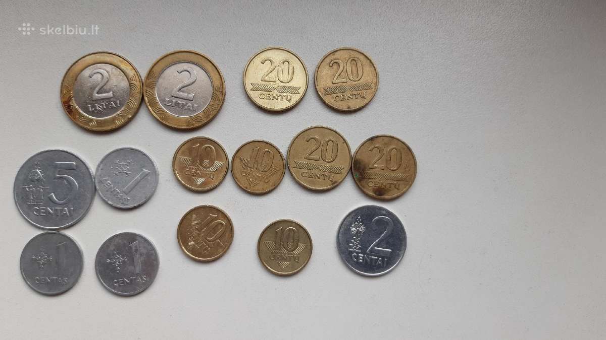 Litų monetos