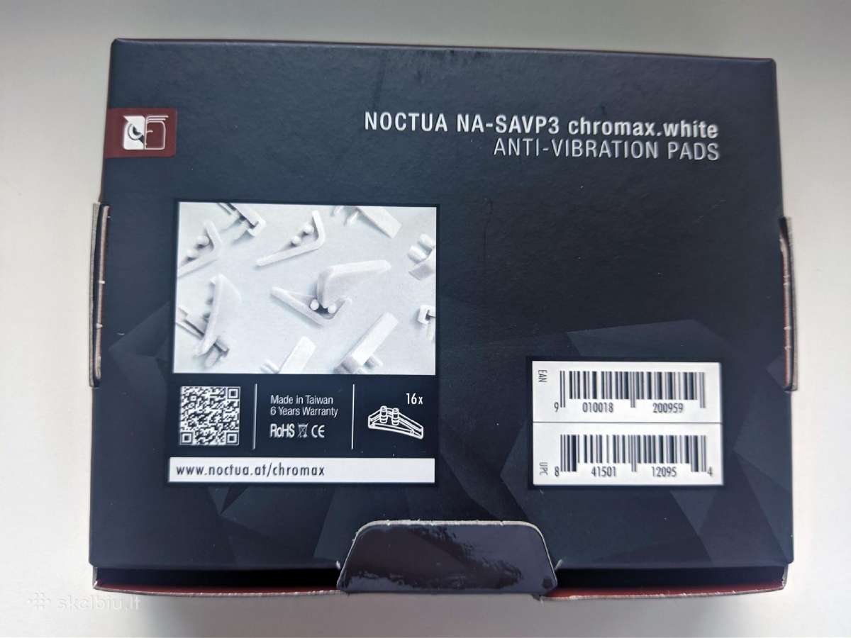 Noctua Na-savp3 Anti-vibration Pads for Noctua Nf- - nuotraukos Nr. 5