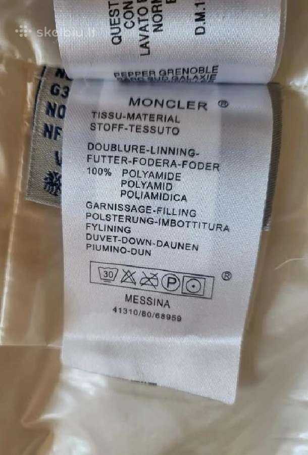 Moncler 3 (L) dydžio striukė su kapišonu - nuotraukos Nr. 14
