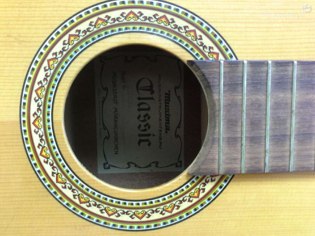 Gitara musima classic - nuotraukos Nr. 5