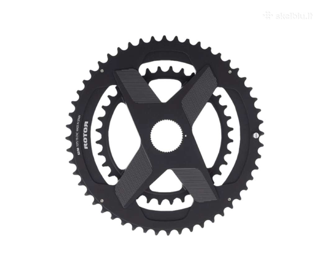 48/32 Rotor Aldhu Cranks 172.5mm, 30mm axle - nuotraukos Nr. 11