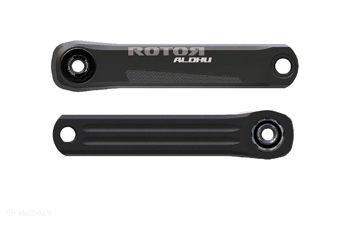 48/32 Rotor Aldhu Cranks 172.5mm, 30mm axle - nuotraukos Nr. 6