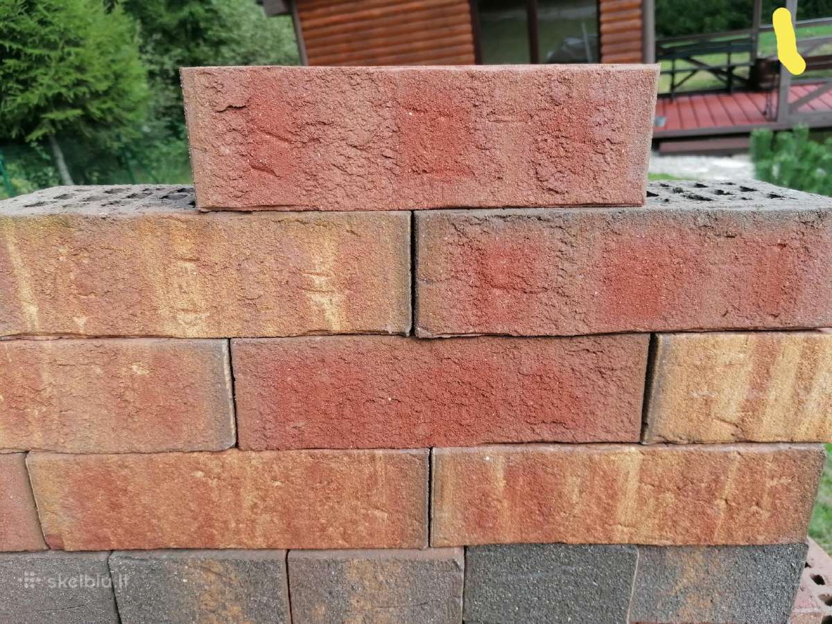 Plytos klinkerio "vokiškos" K686nf#00870 - nuotraukos Nr. 2