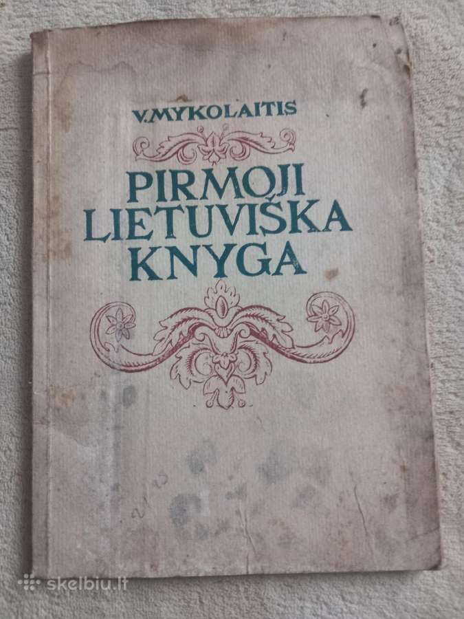 Sena V. Mykolaičio knyga