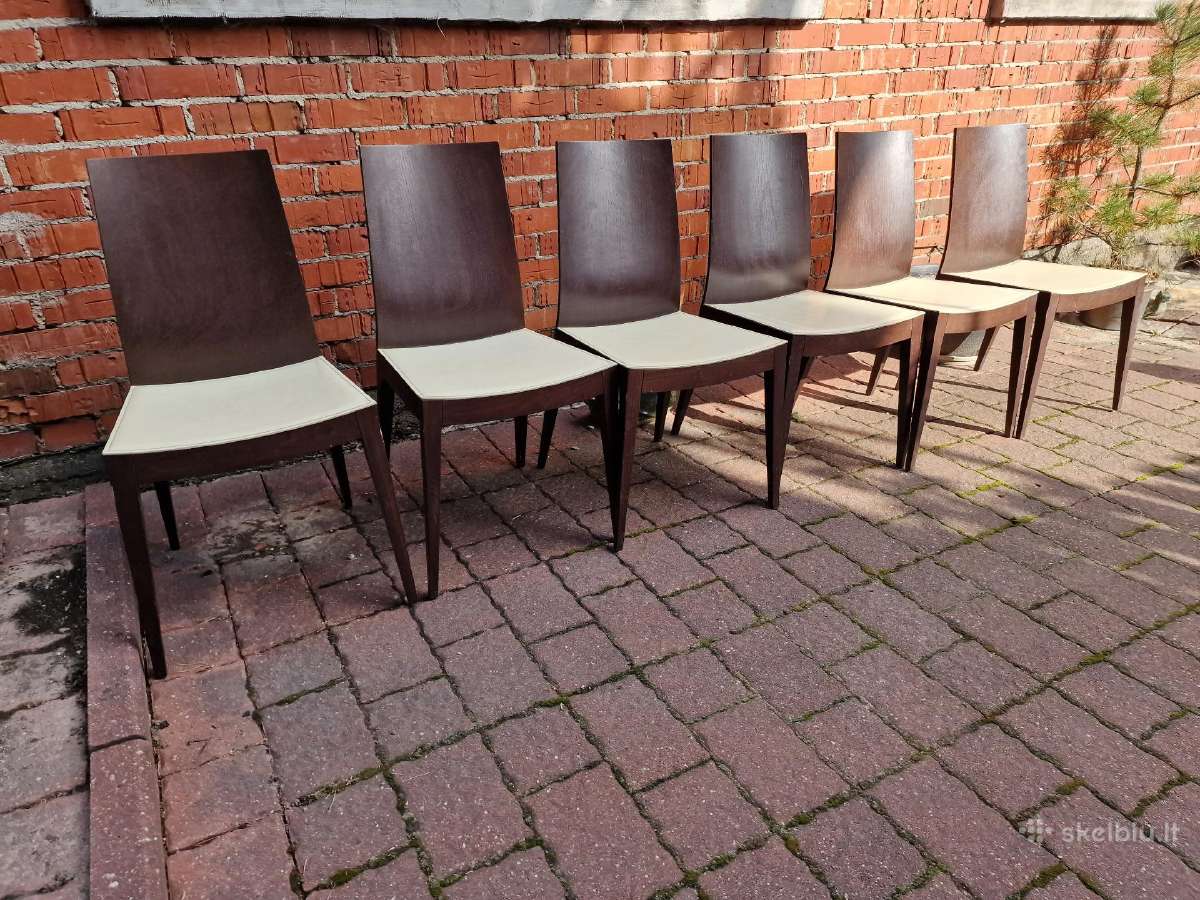 6 itališkos valgomojo kėdės - nuotraukos Nr. 2