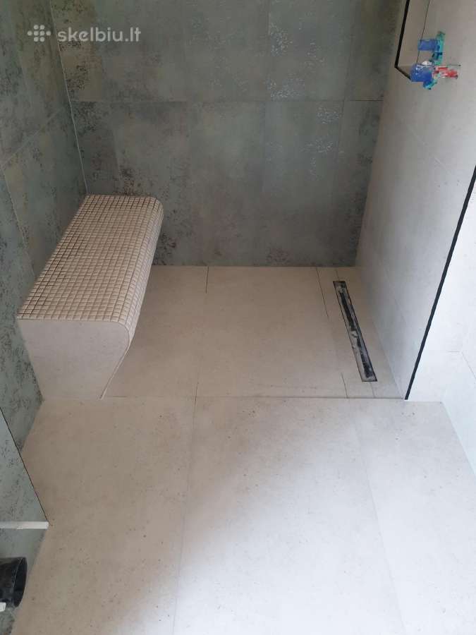 Plytelių klojimas, klinkerio klijavimas. - nuotraukos Nr. 24