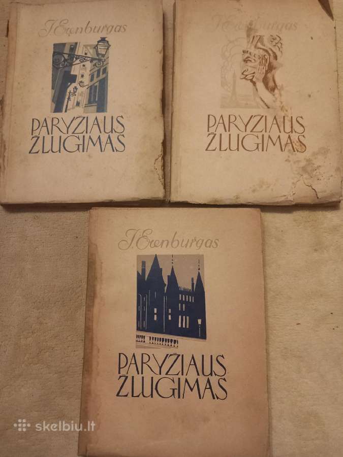 Sena knyga I. Erenburgas "Paryžiaus žlugimas"