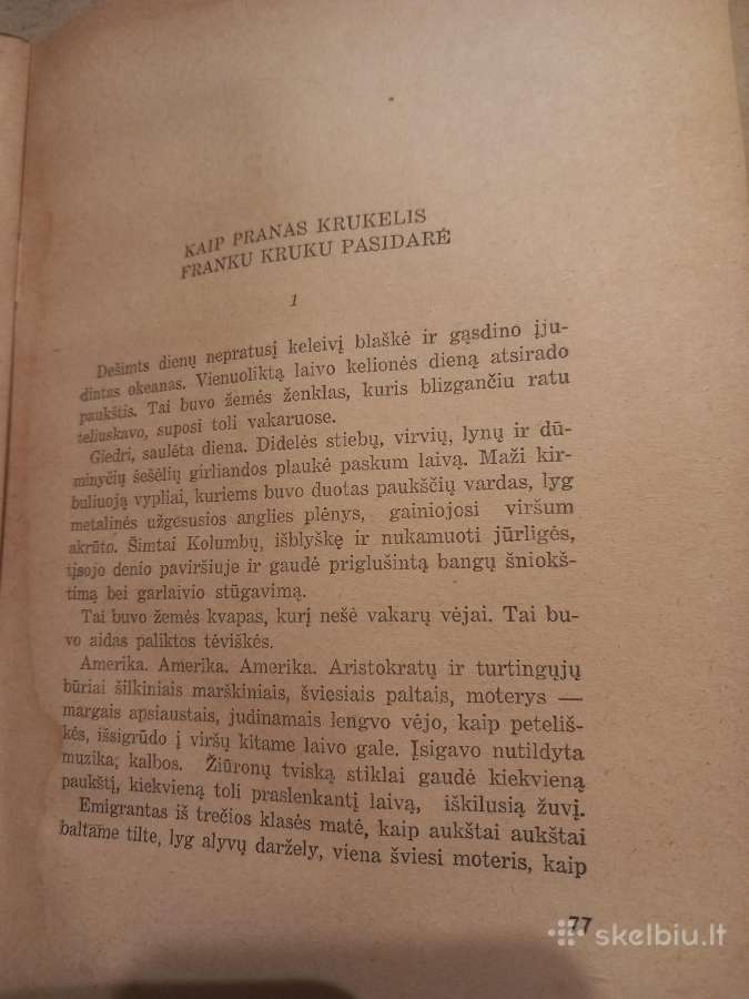 Antikvarinė knyga "Frank Kruk" - nuotraukos Nr. 6