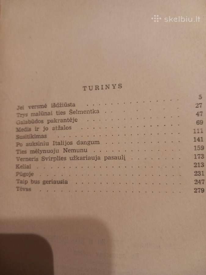 Sena knyga A. Venclova "Medis ir jo atžalos" - nuotraukos Nr. 3