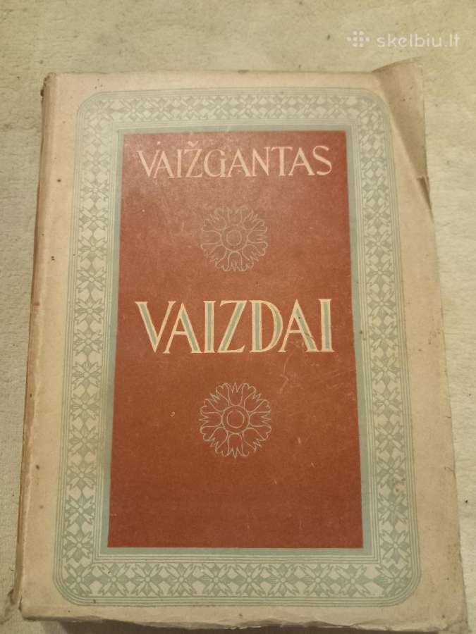Antikvarinė knyga Vaižgantas "Vaizdai"