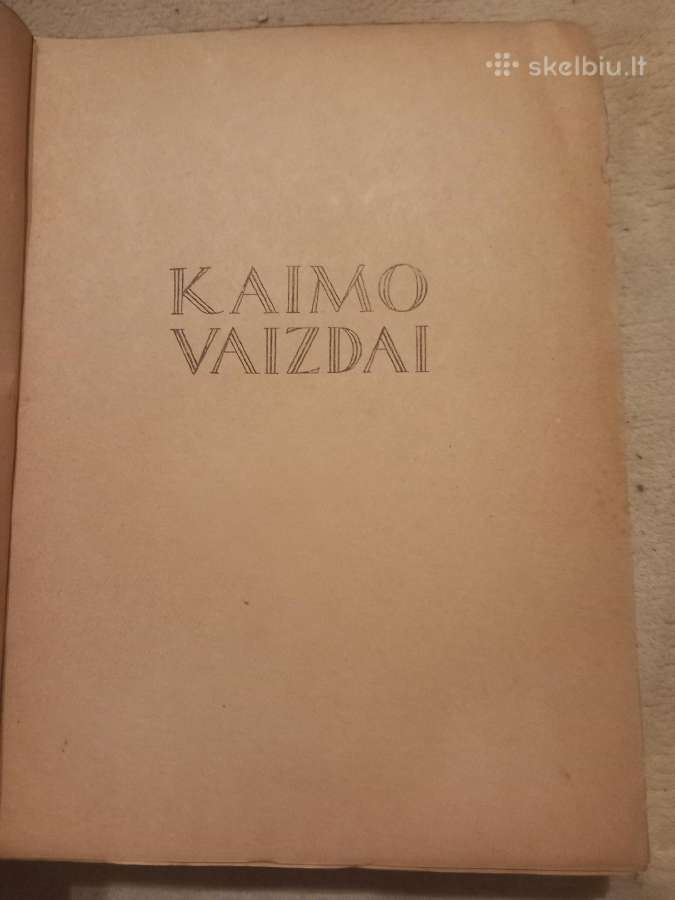 Antikvarinė knyga Vaižgantas "Vaizdai" - nuotraukos Nr. 5