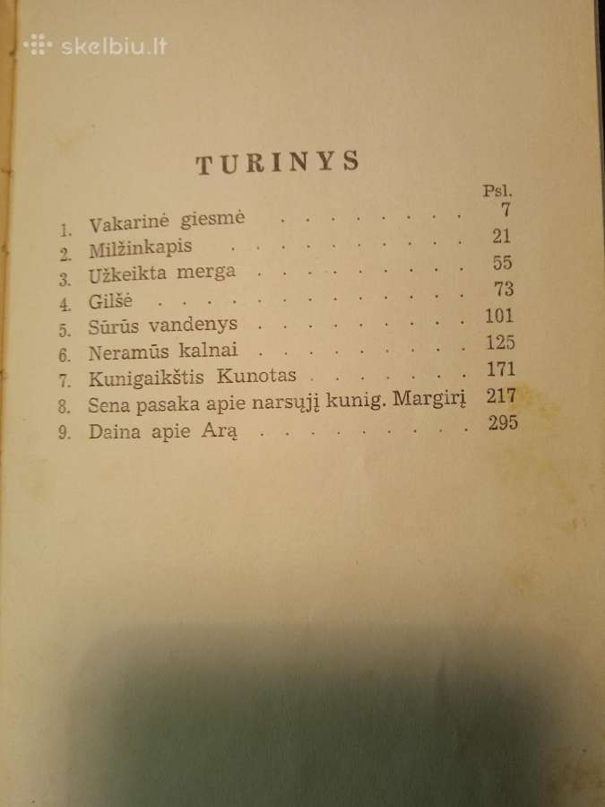 V. Krėvė "Dainavos šalies senų žmonių padavimai" - nuotraukos Nr. 5