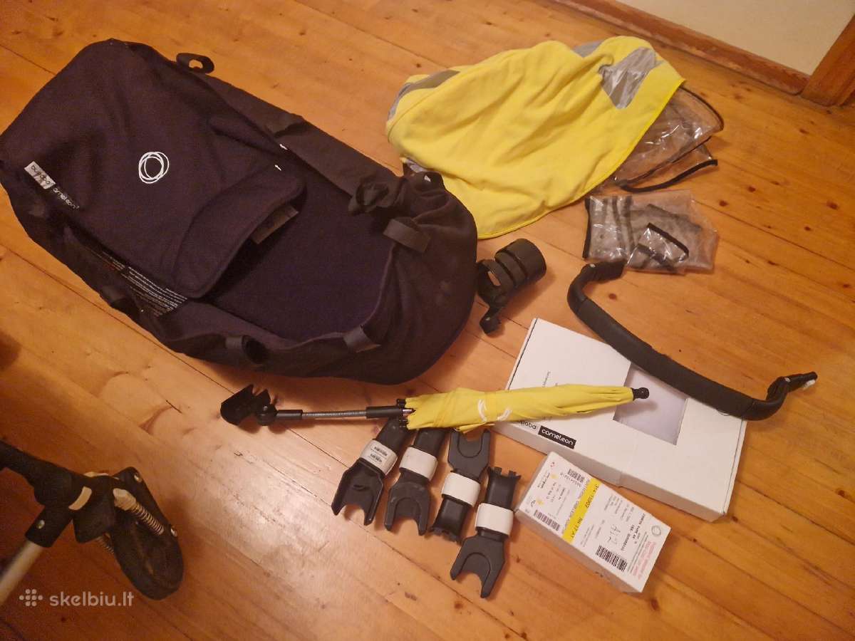 Bugaboo Cameleon3 + maxicosi kėdutė ir bazė - nuotraukos Nr. 3