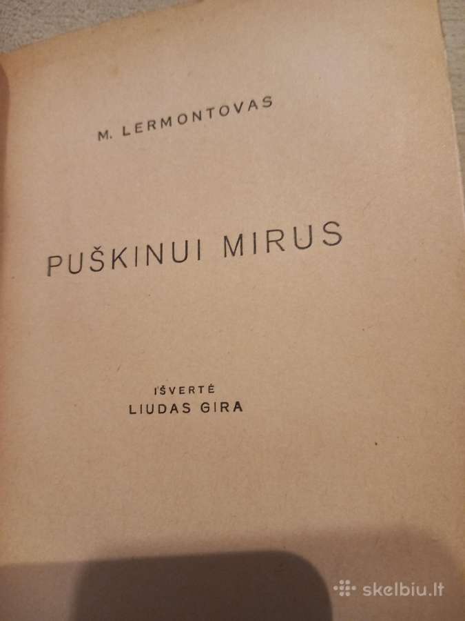 Antikvarinė knyga "Puškinas" - nuotraukos Nr. 5