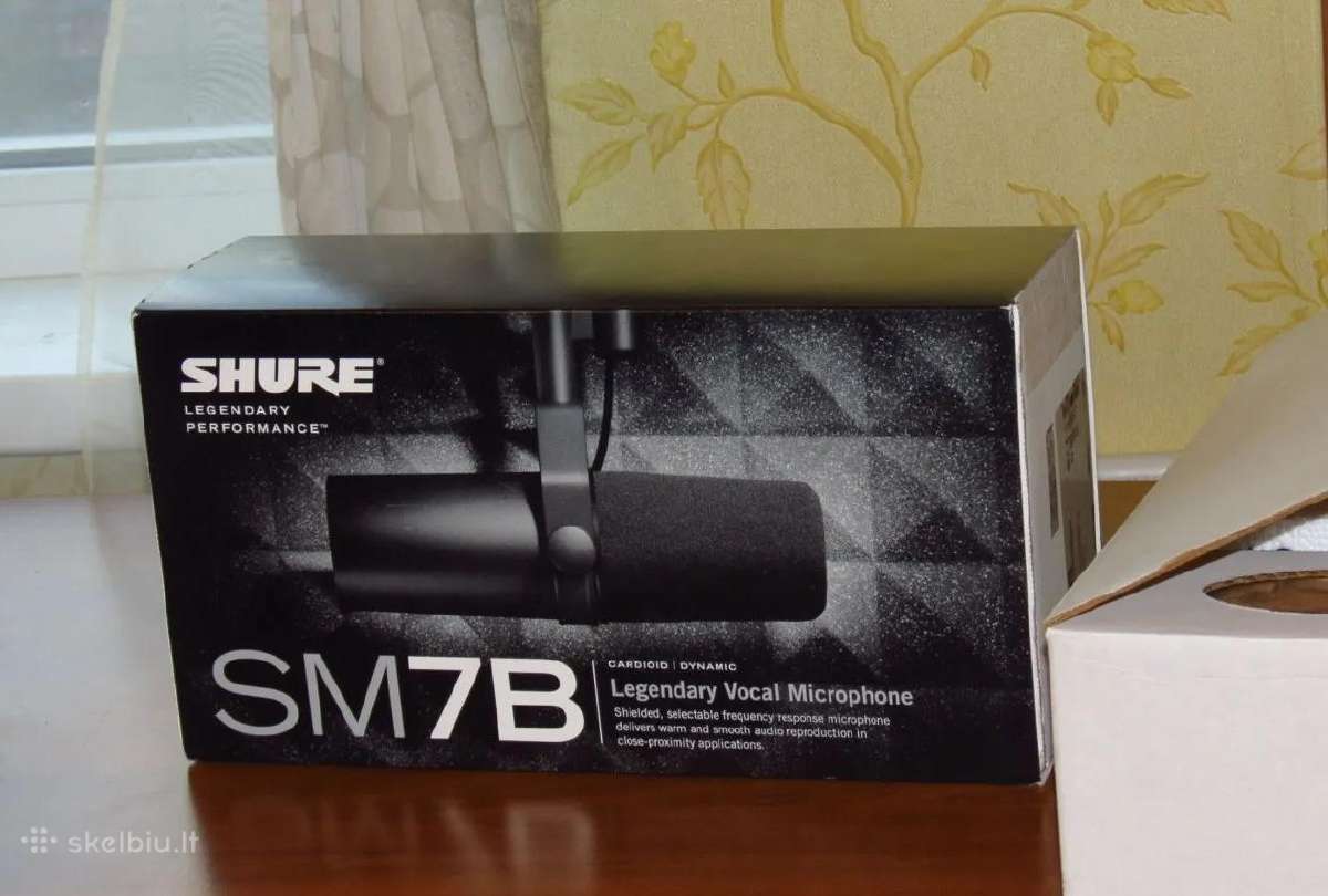 Shure Sm7b - Skelbiu.lt